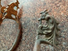 TIRE TIROIR VINTAGE DEUX METAL