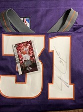 “THE MATRIX” Shawn Marion Autographed Jersey & Game Jersey Card Phoenix Suns NBA