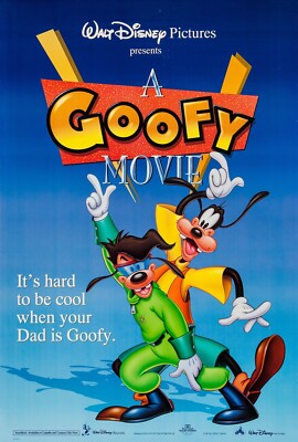 1995 Disney A Goofy Movie Movie Poster 11X17 Max PJ Peter  