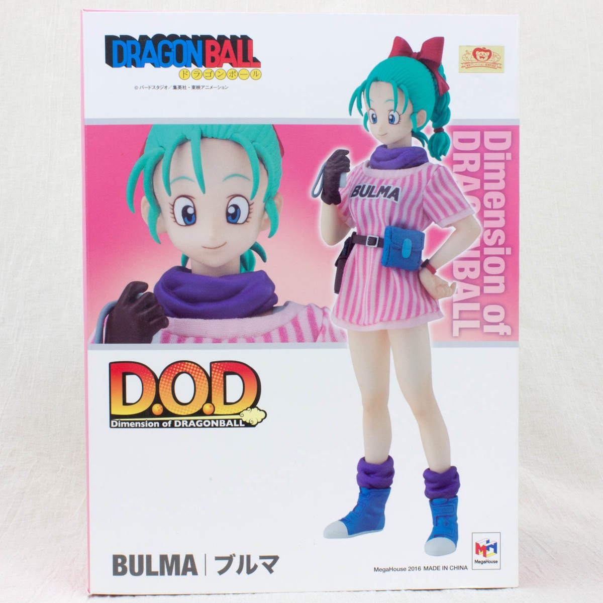 D.O.D. ブルマ BULMA ドラゴンボール　メガハウス Dragon Ball Z Bulma Dimension of D.O.D Figure MegaHouse JAPAN