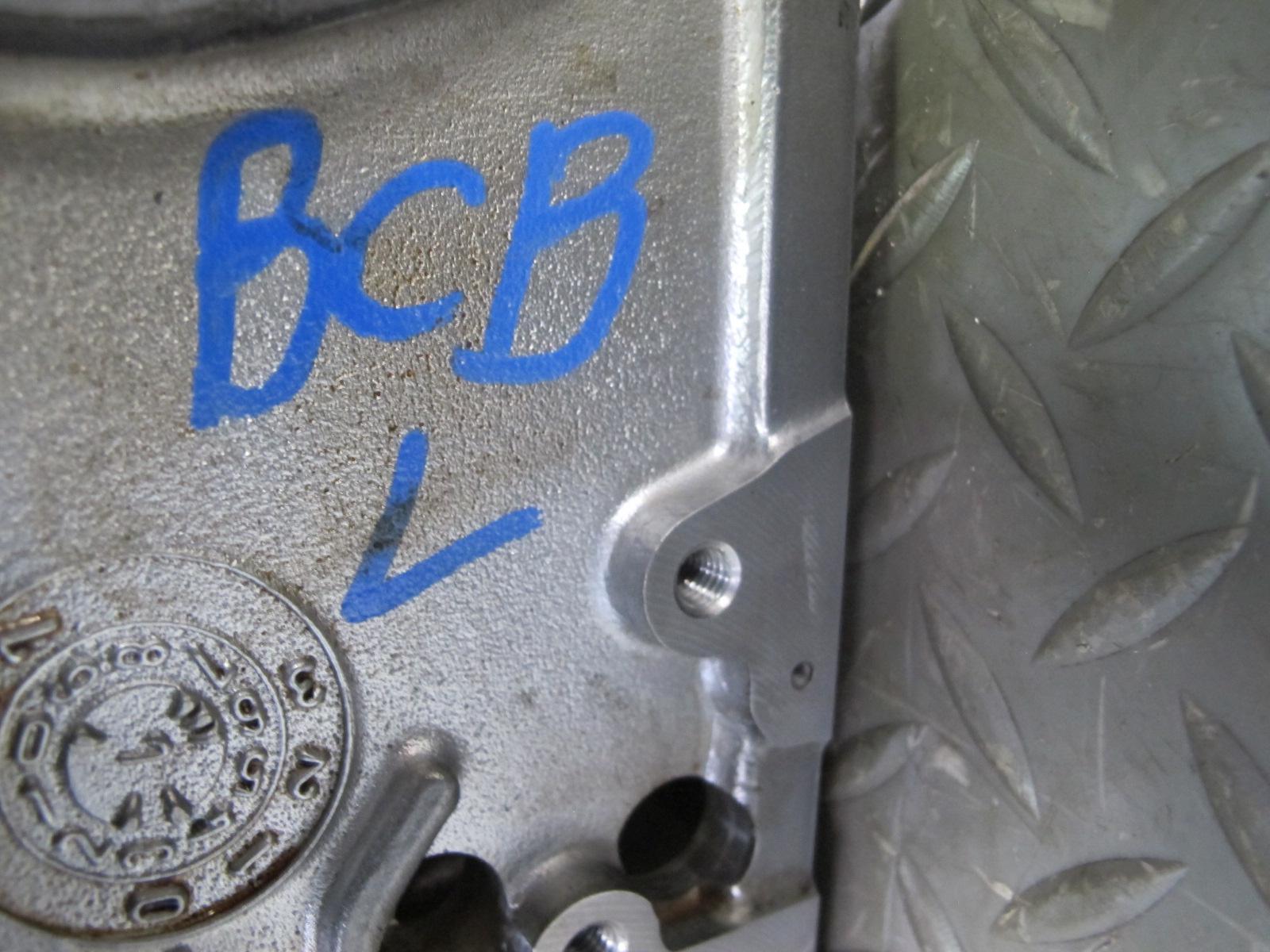 03-10 BENTLEY CONTINENTAL GTC GT 6.0L ENGINE LEFT CYLINDER HEAD W CAMSHAFTS 37k