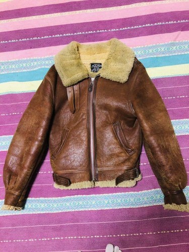 AVIREX B-3 Mouton Flight Boa Jacket 