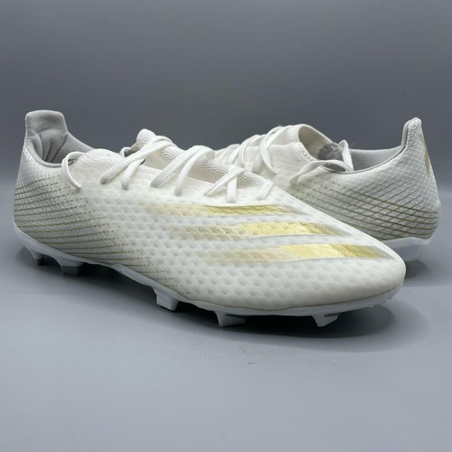 Adidas X Ghosted FG Cloud White Gold Silver Soccer Cleats EG8193 Men's Size  13 | eBay