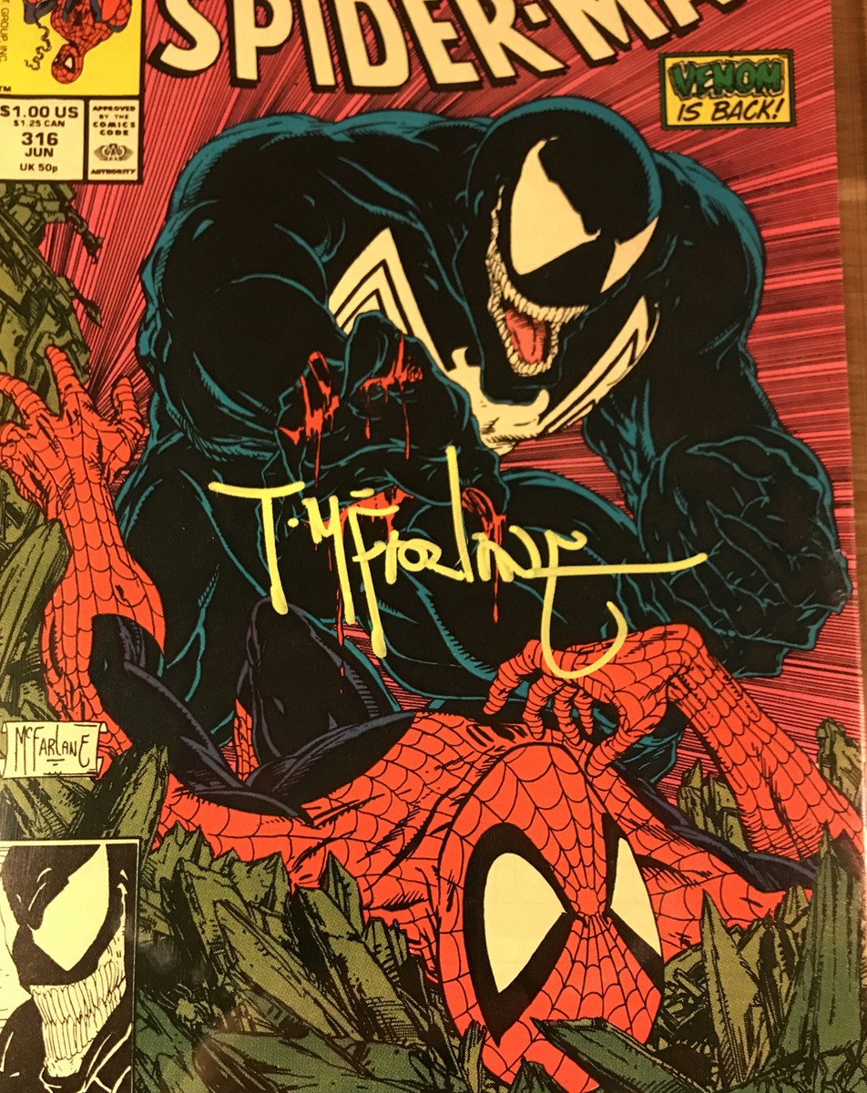 Amazing Spider-Man #316, Custom Label, CGC 8.0 SS, signed by