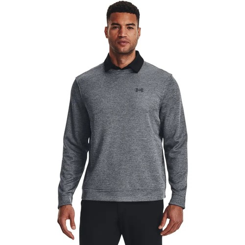 New Under Armour Storm Crew Sweater Fleece Golf Top Grey Large RRP £60 Code 5161 - Picture 4 of 5