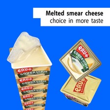 KOSTENLOSER VERSAND 35x 15g Schmelzschmierkäse, Holländische Kuhmilch / Gouda, Natur, Alt