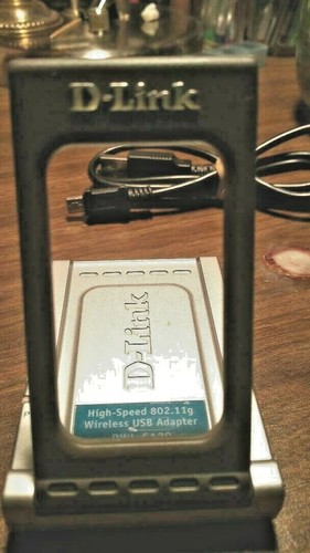 D-Link DWL-G120 Wireless USB Adapter, 802.11g, 54Mbps - 第 1/3 張圖片