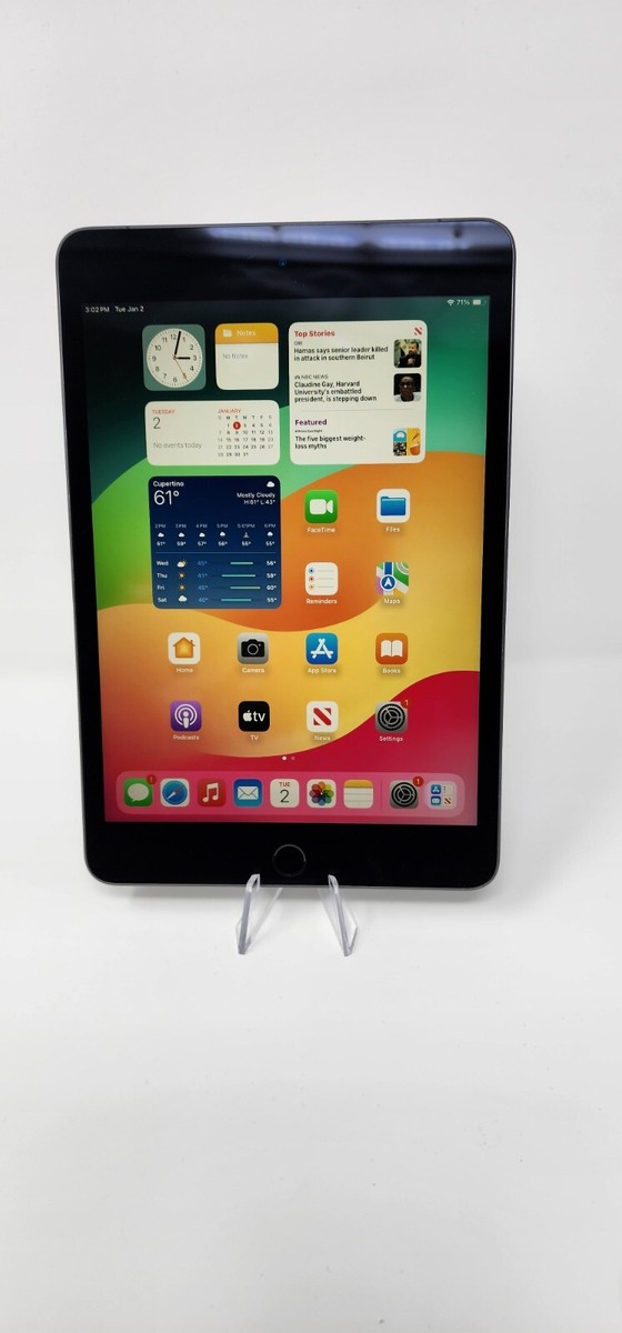 Apple iPad mini (5th Generation) 64GB, Wi-Fi + 4G (AT&T), 7.9in - Space Gray | eBay Apple iPad mini (5th Generation) 64GB, Wi-Fi + 4G (AT&T), 7.9in - Space Gray | eBay