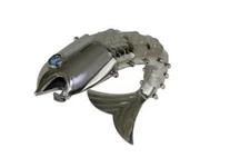 Hand Crafted Articulating Fish Bottle Opener (Cosmetic Defect)