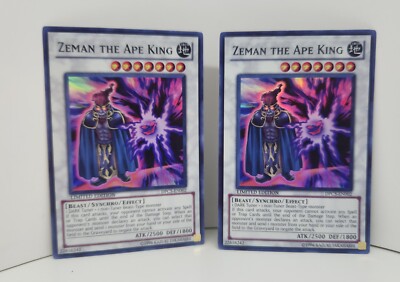 Zeman the Ape King (DPC5-EN002) -  Super Rare Yugioh set of 2