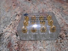 12 NIB individual salt shakers