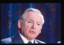 1981 Phillip Caldwell Chairman Ford Motor Company UN Press Trans 35mm Slide