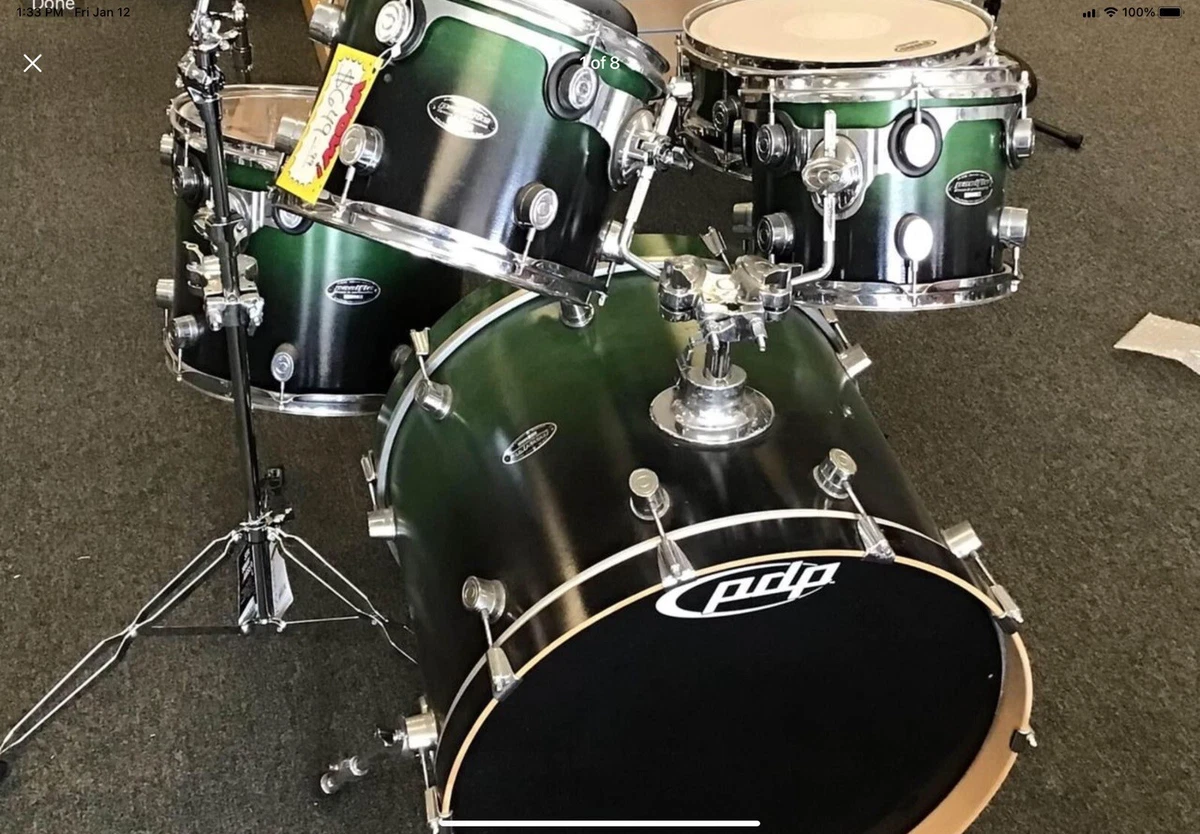PDP Pacific Drums And Percussion 5pc Drum set