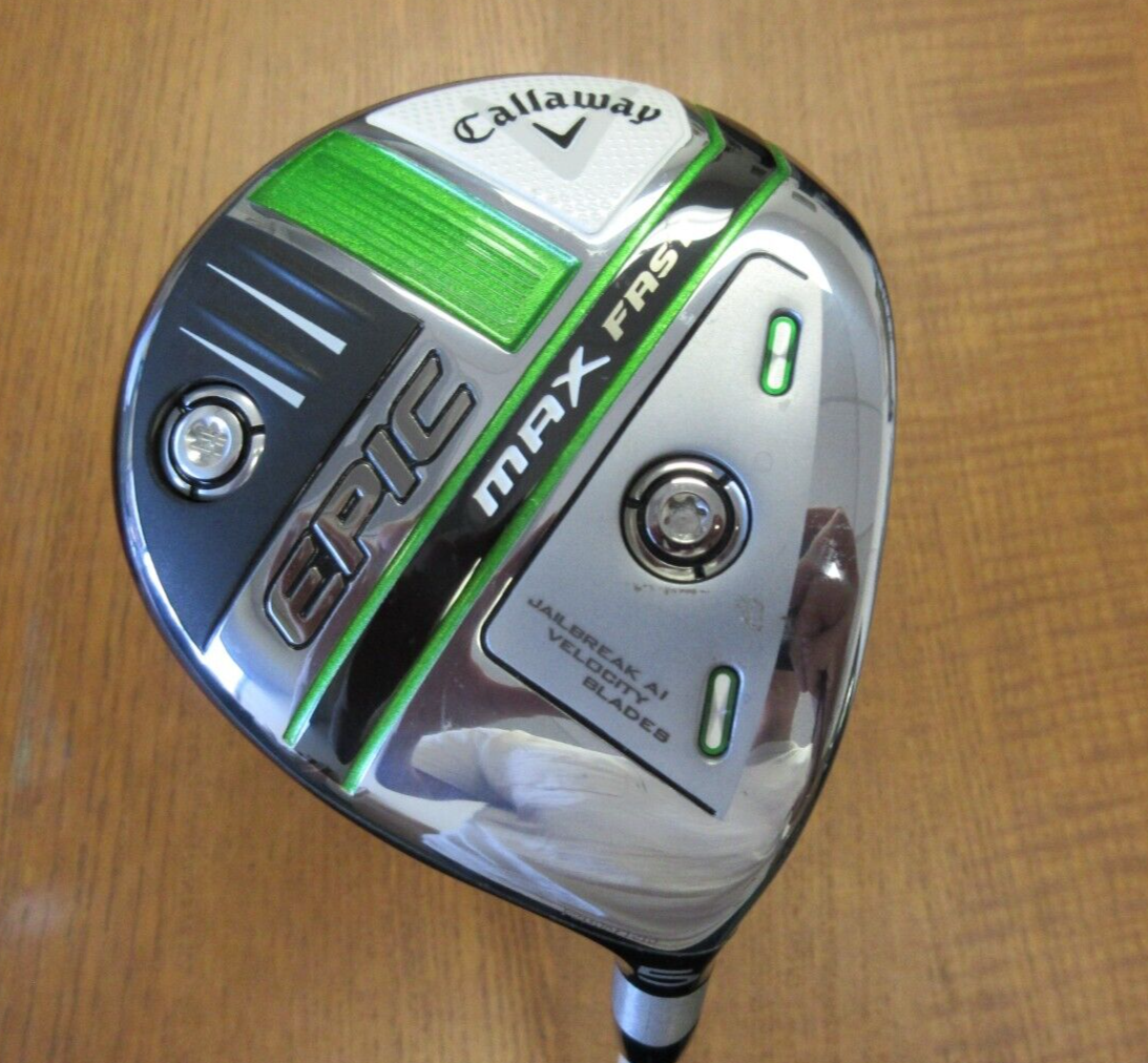 USED CALLAWAY Japan EPIC MAX FAST FAIRWAY 18° #5 ELDIO 40 USED CALLAWAY Japan EPIC MAX FAST FAIRWAY 18° #5 ELDIO 40