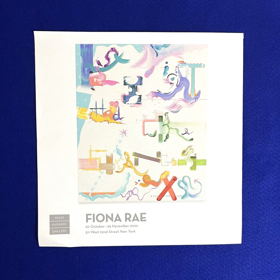 Fiona Rae Art Gallery Advertisement Miles McEnery New York | eBay