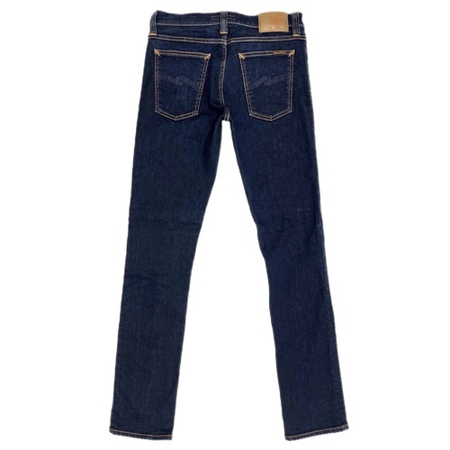 Nudie Jeans Tube Kelly Rinsed Strike Blue N579 Unisex W29 L32 - Picture 3 of 7