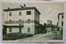 POSTCARD DERNICE Via Guglielmo Marconi - YEAR 1939 - fp travelled