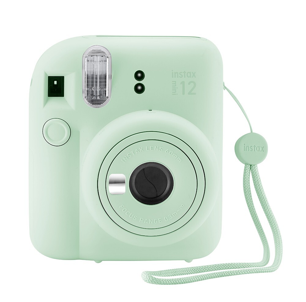 Fujifilm Instax Mini 12 Instant Camera with Case, Decoration (Mint