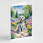 Dandie Dinmont Terrier Spring Path Cards Envelopes Pack of 8 Dac6616Gca7P