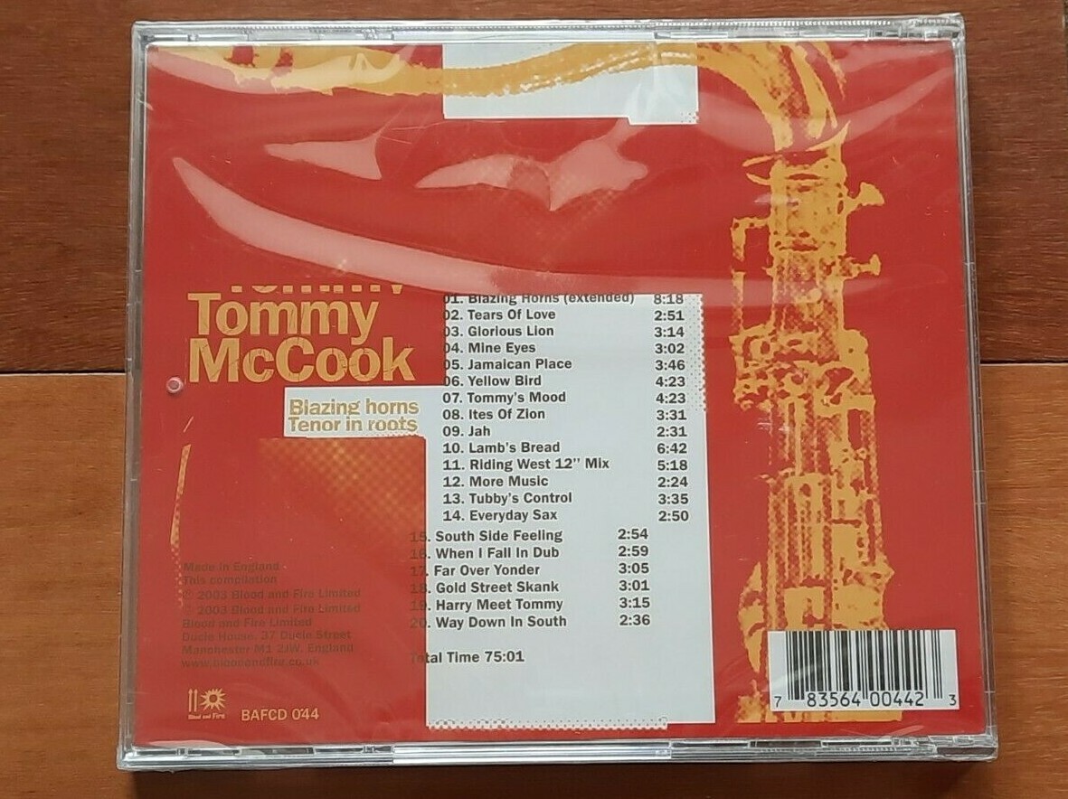 洋楽  McCook Blazing horns Tenor in root Blazing Horns / Tenor In Roots - Album by Tommy McCook