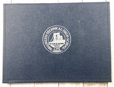 VTG 1953 Brooklyn Technical High School Thomas N. George Graduation Diploma RARE