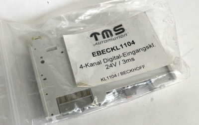 BECKHOFF Digital-Eingangsklemme 4-Kanal Typ: KL1104 24VDC