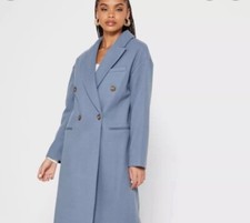 Topshop Blue Regular Size Coats, Jackets Vests for Women for