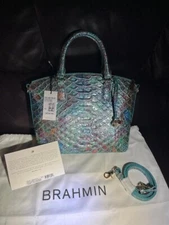 BRAHMIN DUXBURY SATCHEL FRISKY MONTEGO K43000700741 BRAND NEW CASE#4751