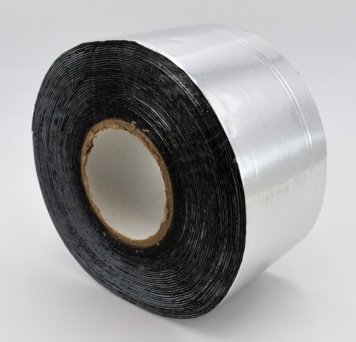 MVP Aluminum Foil Tape with Butyl Rubber Backing 4" x 50' Roll - 50 Mil Thick - Bild 1 von 2