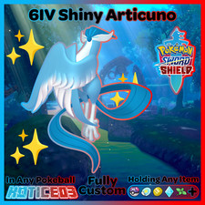 Galar ARTICUNO ✨ SHINY 6IV ✨ Pokemon SWORD and SHIELD Galarian Bird +EVs