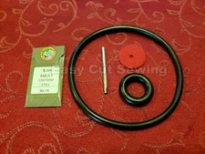 Sewing Machine Motor Belt, Bobbin Tire, Thread Pin, Needles Kit Singer 66,99,127