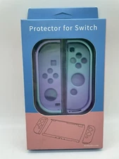 For Nintendo switch protector case purple green New in Box