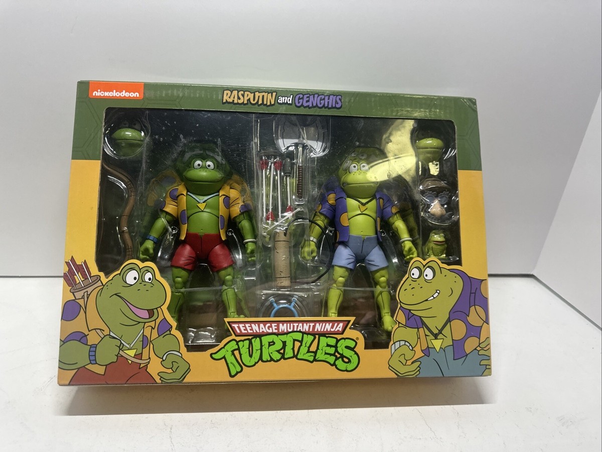 NECA Teenage Mutant Ninja Turtles - Rasputin and Genghis Frog 7in. Action  Figure 634482541739| eBay