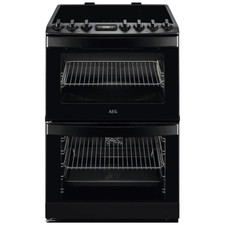 AEG CIB6743MCB 6000 SteamBake Cooker with Induction Hob A123512