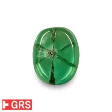 GRS Certified MUZO COLOMBIA Trapiche Emerald 2.29 Ct. Natural OVAL Rare Find