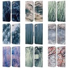 Official Dorit Fuhg Mystic Nature Leather Book Case For Apple iPod Touch Mp3