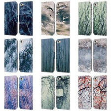 OFFICIAL DORIT FUHG MYSTIC NATURE LEATHER BOOK CASE FOR APPLE iPOD TOUCH MP3