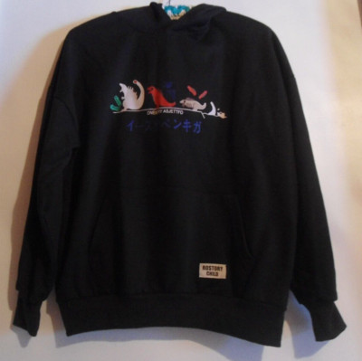 Kapuzenpulli Sweatshirt Rostory Child Größe L 170/88A Jungen Herren schwarz BW