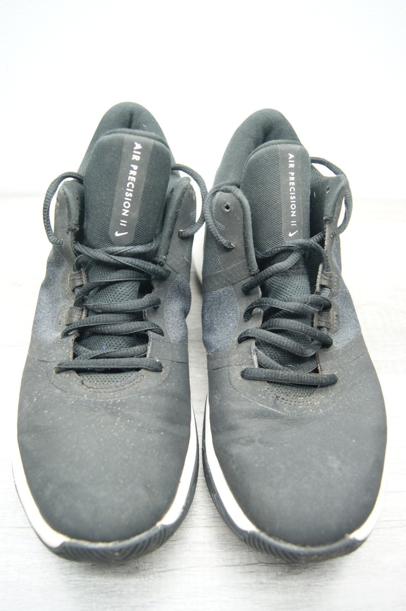 Nike Air Precision II Black Sneakers Size 8 Nike Air Precision II Basketball Shoes Black/White (AA7069  main image 4