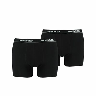 HEAD 4er Pack Herren Boxershort Unterwäsche black Gr.M 
