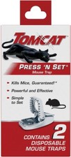 Tomcat Press N Set Mouse Trap for Indoor or O...