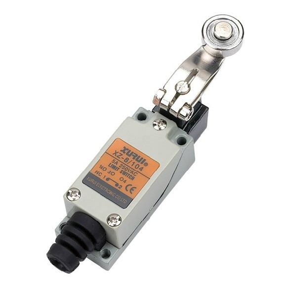 JIGO LIMIT SWITCH,XZ-8104 (TZ-8104), ROTARY ROLLER LEVER, 10A