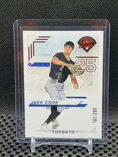 Jake Cook 2025 Prospect Edition Prospect Ticket - Red #182/299 - #74 Blue Jays