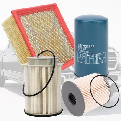 Cummins Filter Kit Compatible with Dodge Ram 2500/3500/4500/5500 2019-2025, F...