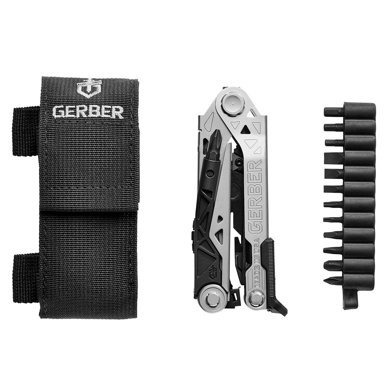 Gerber Gear Center-Drive Multitool - Includes 3.25&rdquo; Outboard Knife, Pliers, Pry