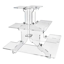 Acrylic Riser Display Shelf for Amiibo Funko POP Figures,Perfume & Cologne Or...