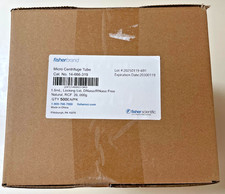 CENTRIFUGE TUBES - Fisherbrand 14-666-319 1.5mL Snap-cap EXP 2030 - BOX of 500