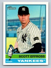 2025 Topps Heritage High Number - Scott Effross #636