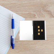 Aluminum Alloy SIM Cards Case Mini SIM Cards Slots Storage Case sim cards holder