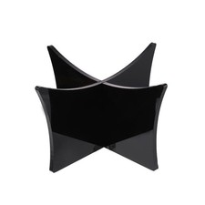 Football Display Stand,Acrylic Basketball Stand Rugby Ball S, Black 